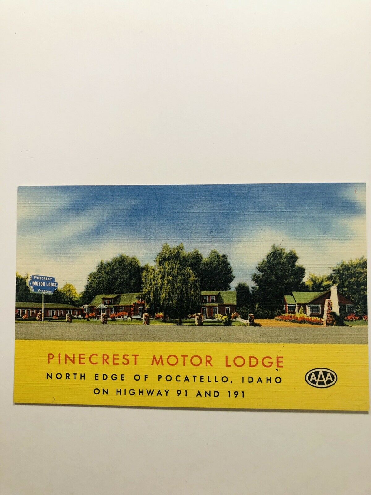 Pinecrest Motor Lodge Motel, Pocatello, Idaho