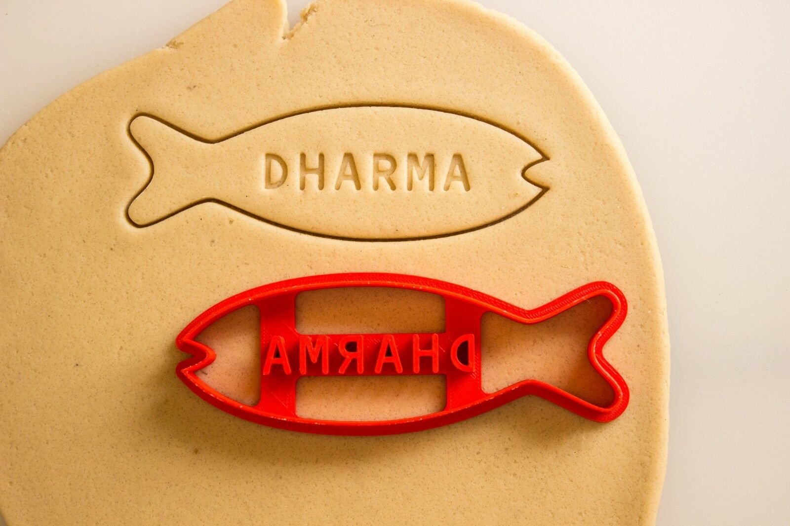Lost Tv Show Dharma Initiative Fish Biscuit Cookie Cutter